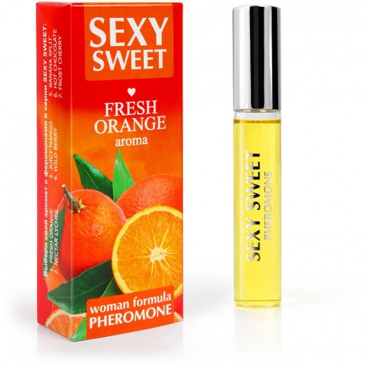 Парфюм для тела с феромонами Sexy Sweet с ароматом апельсина - 10 мл. -  - Магазин феромонов в Батайске