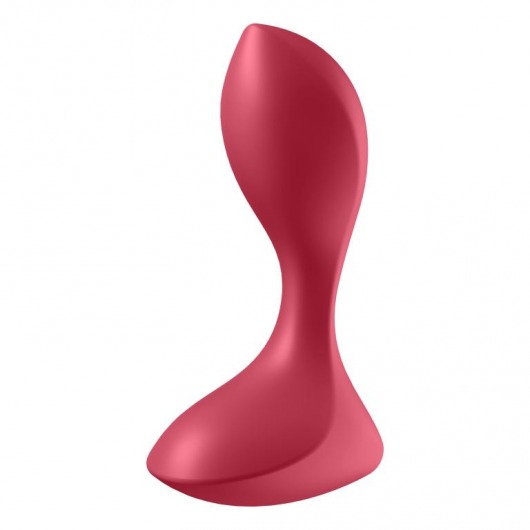 Красный вибромассажёр простаты Satisfyer Backdoor Lover - 14 см. - Satisfyer - в Батайске купить с доставкой