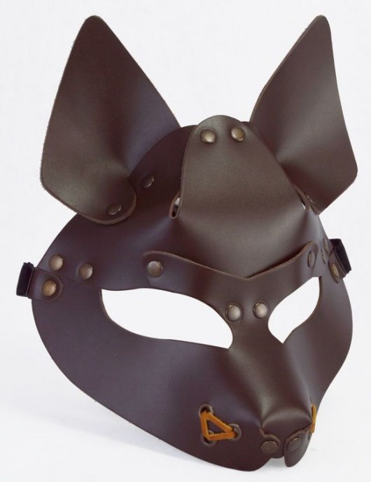 Коричневая маска Wolf - Sitabella - купить с доставкой в Батайске
