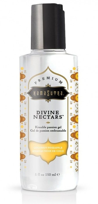 Гель-лубрикант на водной основе Divine Nectars Vanilla с ароматом ванили - 150 мл. - Kama Sutra - купить с доставкой в Батайске