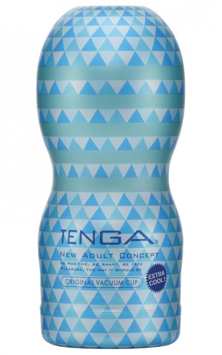 Мастурбатор с охлаждающей смазкой TENGA Original Vacuum Cup Extra Cool - Tenga - в Батайске купить с доставкой