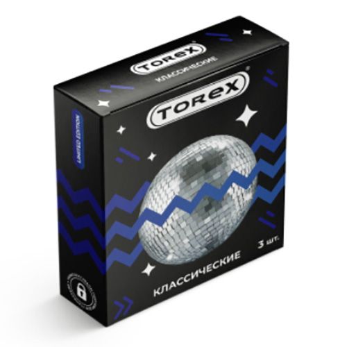 Гладкие презервативы Torex Party  Классические  - 3 шт. - Torex - купить с доставкой в Батайске
