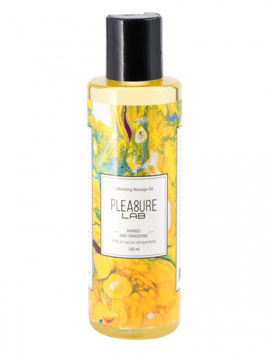 Массажное масло Pleasure Lab Refreshing с ароматом манго и мандарина - 100 мл. - Pleasure Lab - купить с доставкой в Батайске