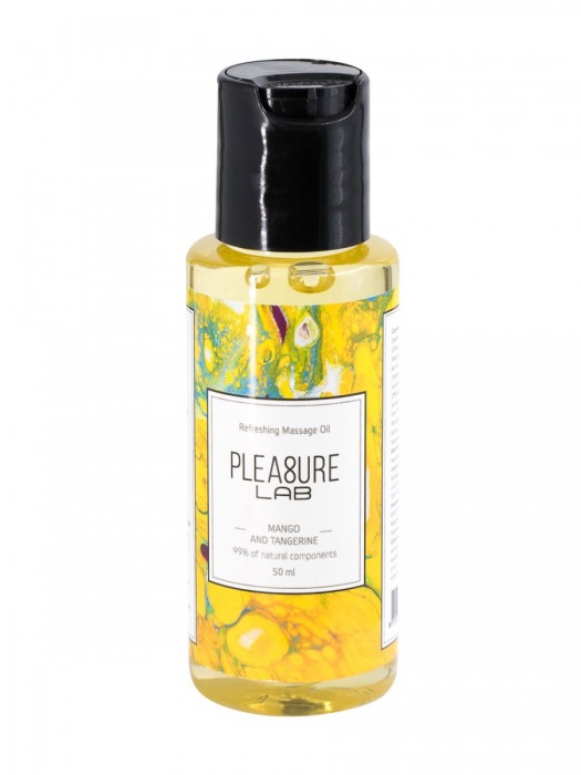 Массажное масло Pleasure Lab Refreshing с ароматом манго и мандарина - 50 мл. - Pleasure Lab - купить с доставкой в Батайске