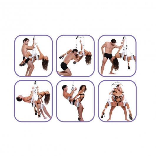 Секс-качели Fantasy Bondage Swing White - Pipedream - купить с доставкой в Батайске