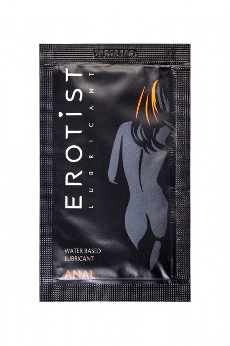 Пробник лубриканта на водной основе Erotist Anal - 4 мл. - Erotist Lubricants - купить с доставкой в Батайске