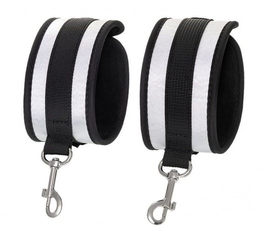 Серебристо-черные оковы Anonymo - ToyFa - купить с доставкой в Батайске