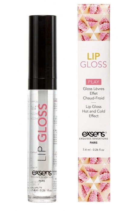 Блеск для губ Lip Gloss Strawberry с ароматом клубники - 7 мл. - Exsens - купить с доставкой в Батайске