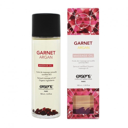 Органическое массажное масло GARNET ARGAN - 100 мл. - Exsens - купить с доставкой в Батайске