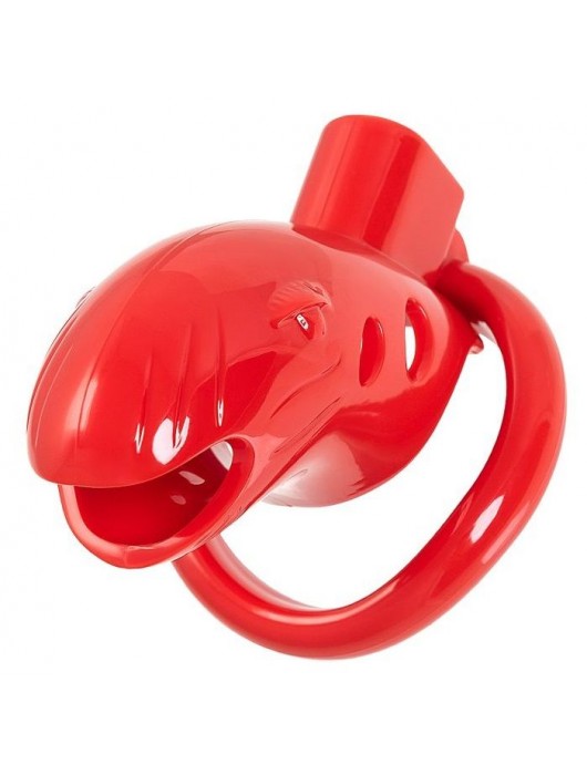 Красный мужской пояс верности из пластика - ToyFa - купить с доставкой в Батайске