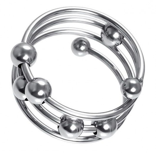 Большое металлическое кольцо под головку пениса - ToyFa - купить с доставкой в Батайске