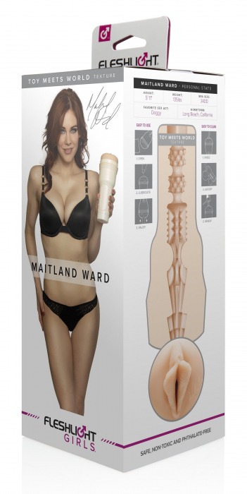 Мастурбатор-вагина Fleshlight Girls - Maitland Ward Toy Meets World - Fleshlight - в Батайске купить с доставкой