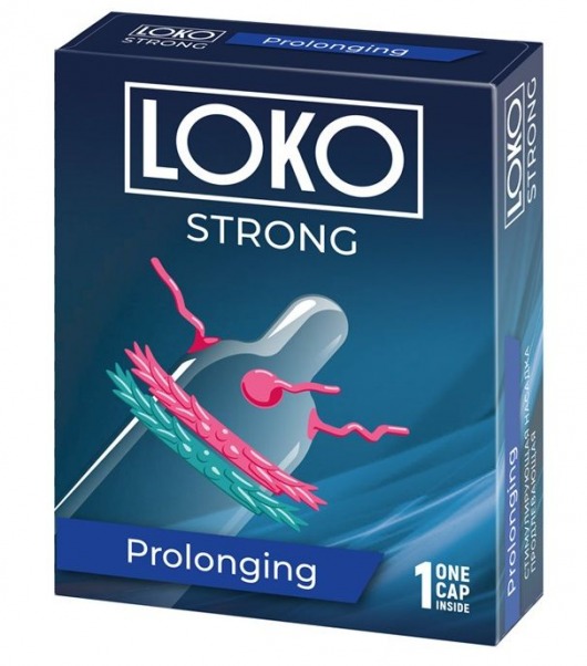 Стимулирующая насадка на пенис LOKO STRONG с продлевающим эффектом - Sitabella - в Батайске купить с доставкой