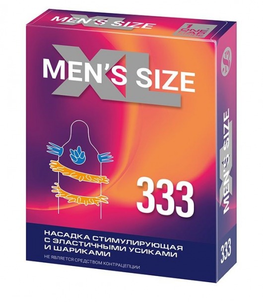 Стимулирующая насадка на пенис MEN SIZE 333 - Sitabella - в Батайске купить с доставкой