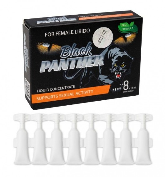 Пищевой концентрат для женщин BLACK PANTER - 8 монодоз (по 1,5 мл.) - Sitabella - купить с доставкой в Батайске