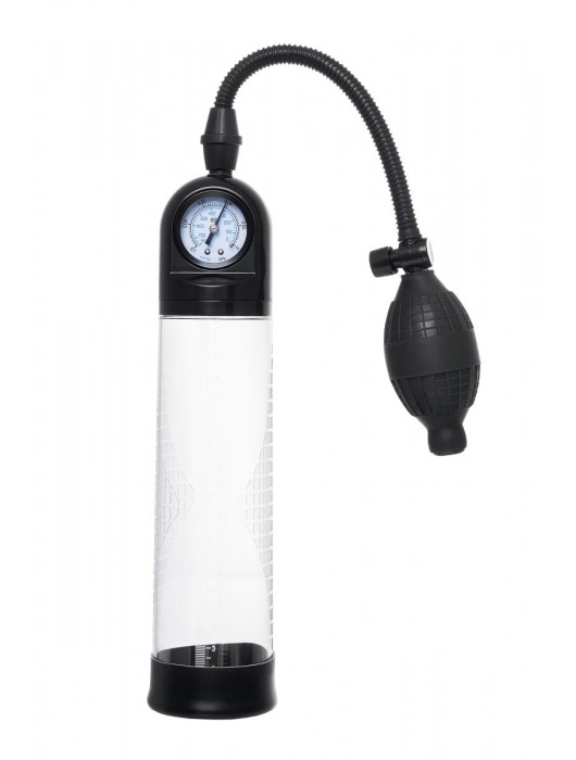 Прозрачная механическая помпа Roald с манометром - Sexus - в Батайске купить с доставкой