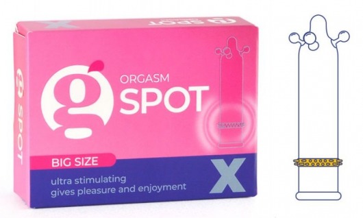 Стимулирующая насадка G-Spot X Big size - Sitabella - купить с доставкой в Батайске