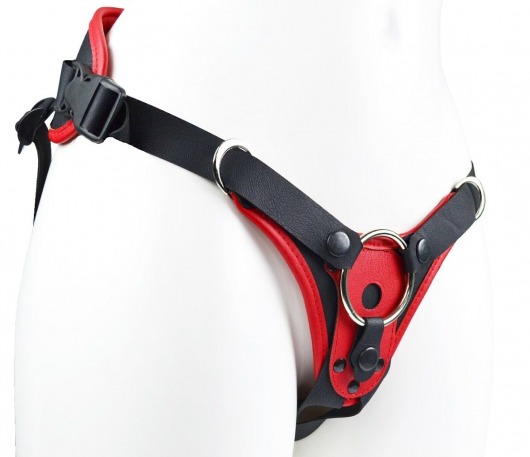 Пояс унисекс UNISEX Style с 2 насадками - LOVETOY (А-Полимер) - купить с доставкой в Батайске