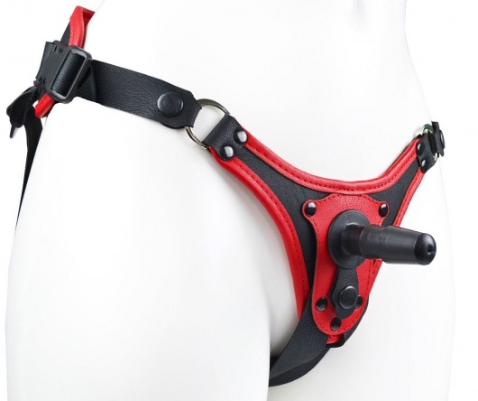 Пояс унисекс UNISEX Style с 2 насадками - LOVETOY (А-Полимер) - купить с доставкой в Батайске