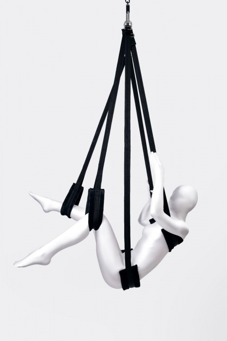 Черные секс-качели Anonymo №0503 - ToyFa - купить с доставкой в Батайске