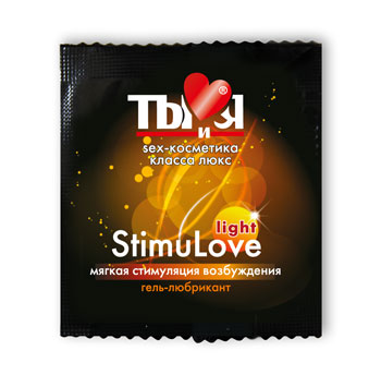 Разогревающий гель-лубрикант Stimulove Light в одноразовой упаковке - 4 гр. - Биоритм - купить с доставкой в Батайске