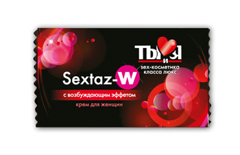 Возбуждающий крем для женщин Sextaz-W в одноразовой упаковке - 1,5 гр. - Биоритм - купить с доставкой в Батайске
