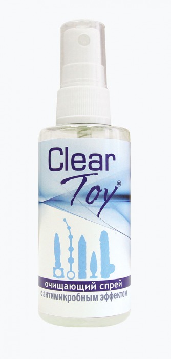 Очищающий спрей Clear Toy с антимикробным эффектом - 100 мл. - Биоритм - купить с доставкой в Батайске