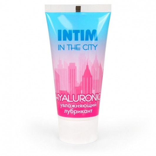 Увлажняющий лубрикант на водной основе Intim in the city Hyaluronic - 60 гр. - Биоритм - купить с доставкой в Батайске