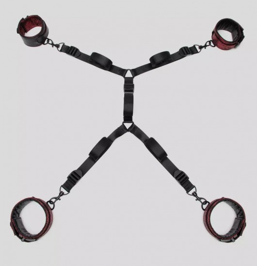 Изысканный набор фиксаций на кровати Reversible Under Mattress Restraint Set - Fifty Shades of Grey - купить с доставкой в Батайске