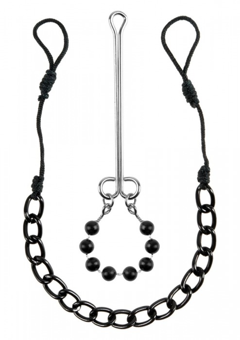 Интимные украшения с бусинами NIPPLE   CLIT JEWELRY - Pipedream - купить с доставкой в Батайске