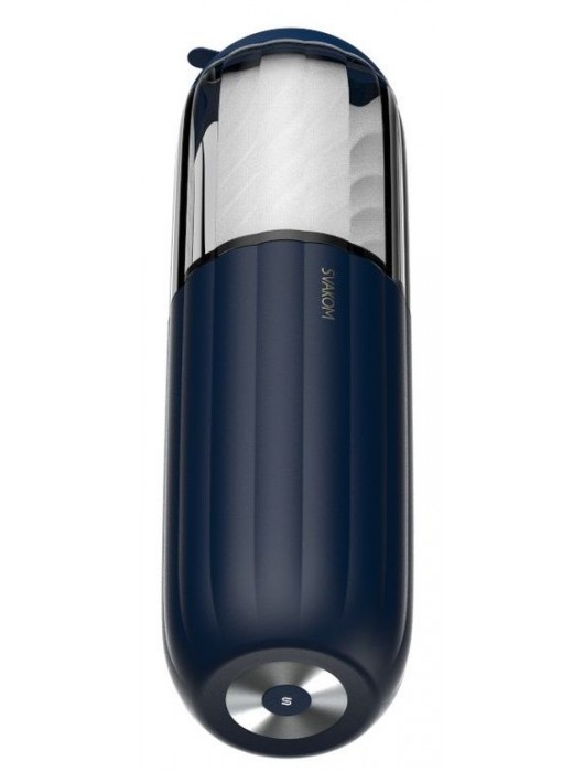 Черно-белый интерактивный мастурбатор Alex Neo 2 - Svakom - в Батайске купить с доставкой