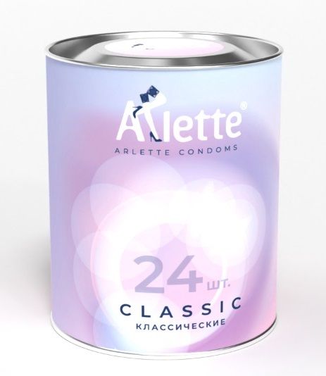 Классические презервативы Arlette Classic - 24 шт. - Arlette - купить с доставкой в Батайске