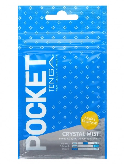 Карманный мастурбатор Crystal Mist - Tenga - в Батайске купить с доставкой