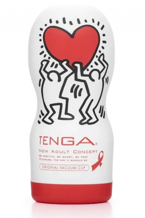 Мастурбатор Keith Haring Cup Deep Throat - Tenga - в Батайске купить с доставкой