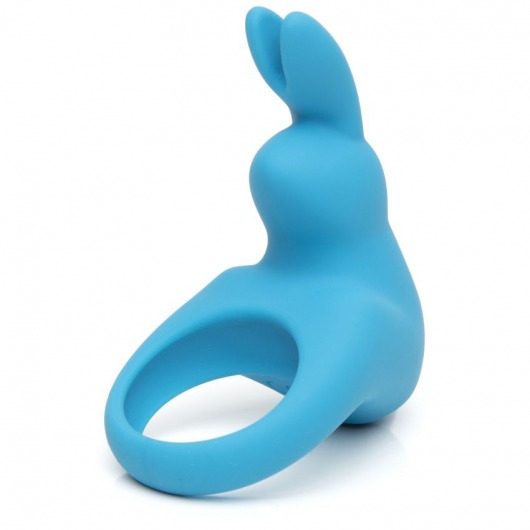 Голубое эрекционное виброкольцо Happy Rabbit Rechargeable Rabbit Cock Ring - Happy Rabbit - в Батайске купить с доставкой