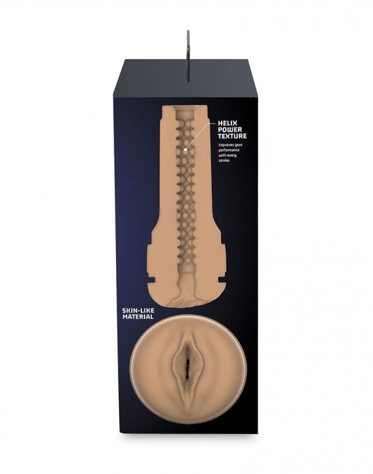 Телесный мастурбатор-вагина Feel Stroker - Kiiroo - в Батайске купить с доставкой