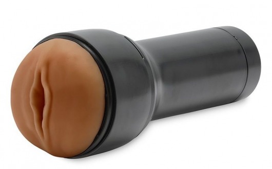 Коричневый мастурбатор-вагина Feel Stroker - Kiiroo - в Батайске купить с доставкой