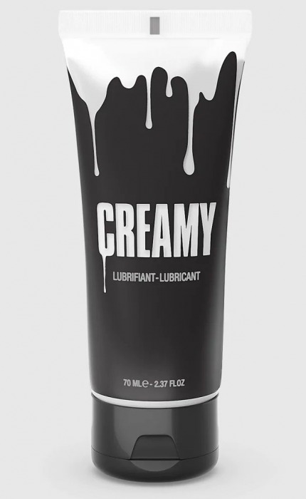 Смазка на водной основе Creamy с консистенцией спермы - 70 мл. - Strap-on-me - купить с доставкой в Батайске