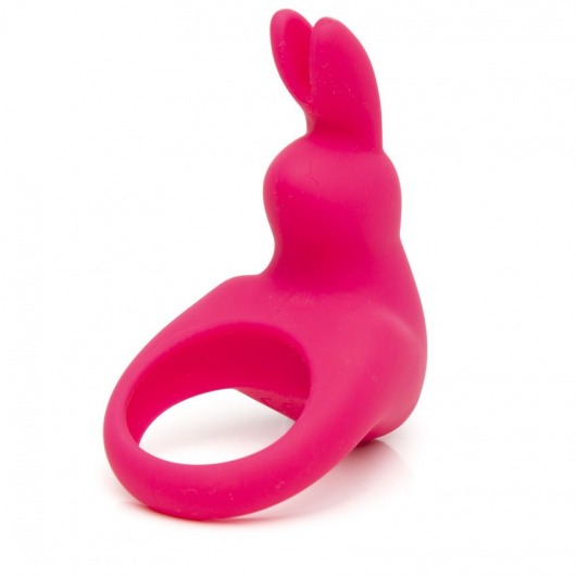 Розовое эрекционное виброкольцо Happy Rabbit Rechargeable Rabbit Cock Ring - Happy Rabbit - в Батайске купить с доставкой