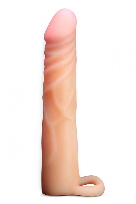 Телесная насадка на пенис Cock Xtender - 17,7 см. - Blush Novelties - в Батайске купить с доставкой