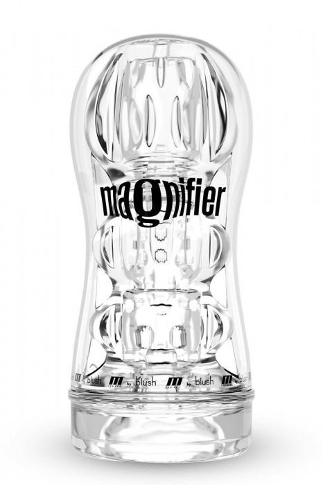 Прозрачный мастурбатор Soft and Wet Magnifier - Blush Novelties - в Батайске купить с доставкой