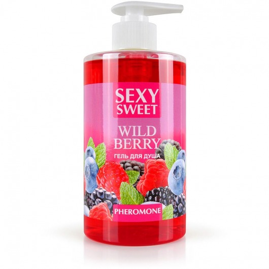 Гель для душа Sexy Sweet Wild Berry с ароматом лесных ягод и феромонами - 430 мл. -  - Магазин феромонов в Батайске
