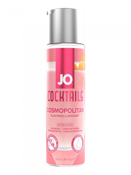Вкусовой лубрикант на водной основе JO Cocktails Cosmopolitan - 60 мл. - System JO - купить с доставкой в Батайске