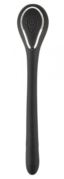 Черный гибкий уретральный стимулятор с вибрацией Vibrating Bendable Dilator - 13,5 см. - Orion - купить с доставкой в Батайске