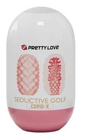 Розовый мастурбатор-яйцо Seductive Golf - Baile - в Батайске купить с доставкой