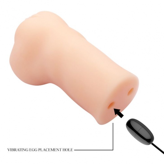 Телесный мастурбатор-вагина Rocket Pussy Nadya с вибрацией - Baile - в Батайске купить с доставкой