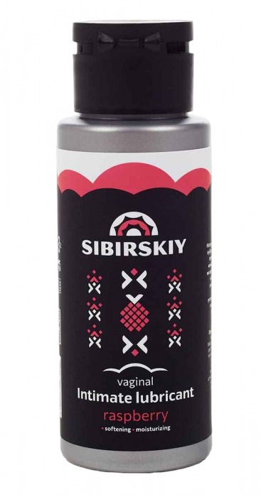 Интимный лубрикант на водной основе SIBIRSKIY с ароматом лесной малины - 100 мл. - Sibirskiy - купить с доставкой в Батайске