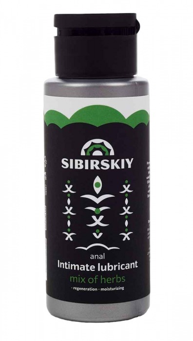 Анальный лубрикант на водной основе SIBIRSKIY с ароматом луговых трав - 100 мл. - Sibirskiy - купить с доставкой в Батайске