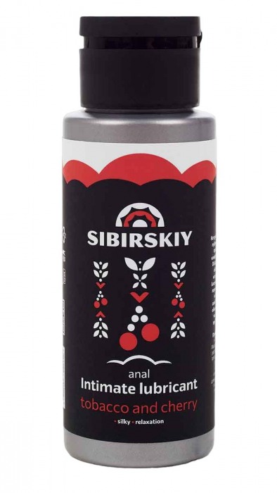Анальный лубрикант на водной основе SIBIRSKIY с ароматом вишни и табака - 100 мл. - Sibirskiy - купить с доставкой в Батайске