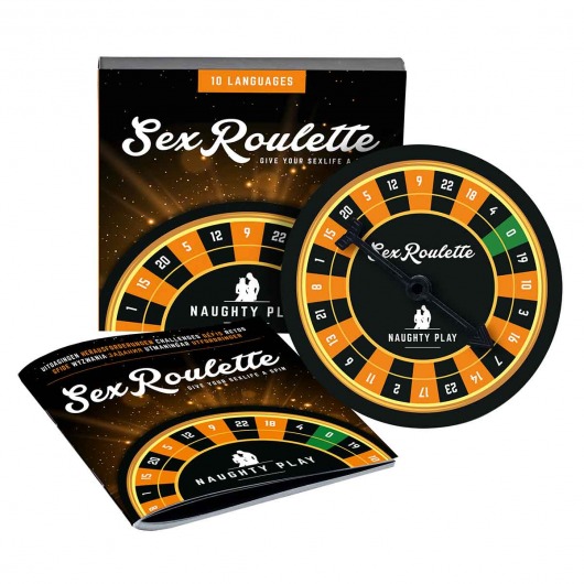 Настольная игра-рулетка Sex Roulette Naughty Play - Tease&Please - купить с доставкой в Батайске